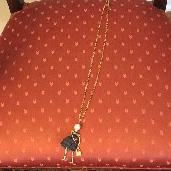 Shopping Lady Necklace - Picture 2 of 2